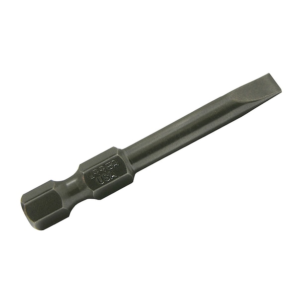 Urrea 8F-10R Heavy-duty 1/4 in hex power drive slotted bit 14016X - main